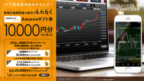 DMMFXタイアップ特典付き!