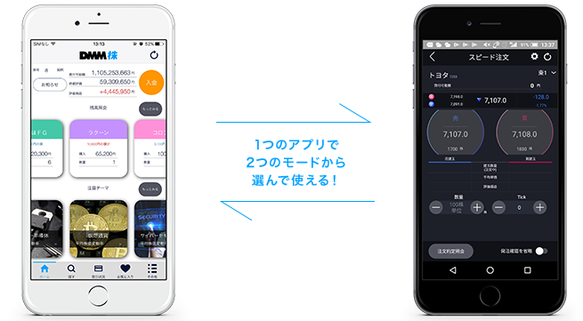 DMM株スマートフォンアプリ