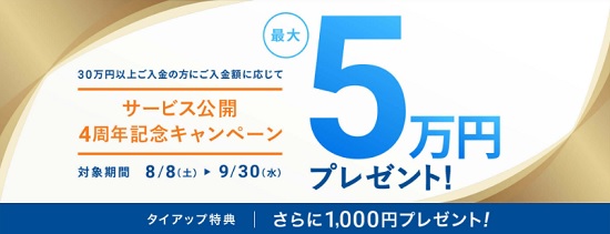 Wealthnavi(ウェルスナビ)キャンペーン2020年9月末まで