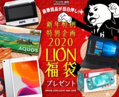 ヒロセ通商LION福袋キャンペーン