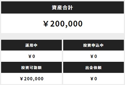 CRE Funding(FUEL)入金画像20万円