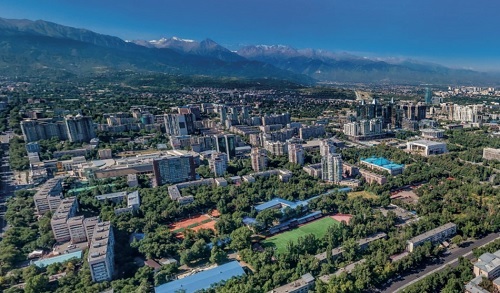カザフスタンのアルマティ市の画像