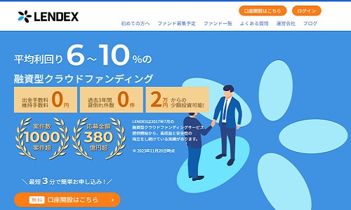 【評判と口コミ】レンデックス(LENDEX)は儲かる!?デメリット1つを回避せよ