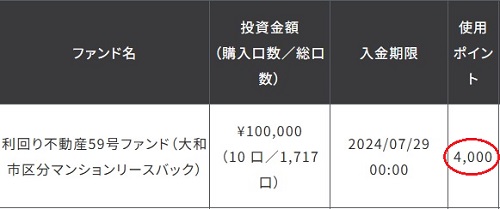 利回り不動産でワイズコインを利用してみた結果