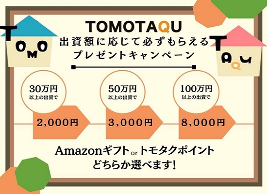 トモタクAmazonギフトキャンペーン