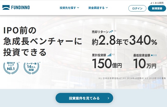 FUNDINNO（ファンディーノ）の評判がいいのに審査が厳しい？上場で儲かる可能性